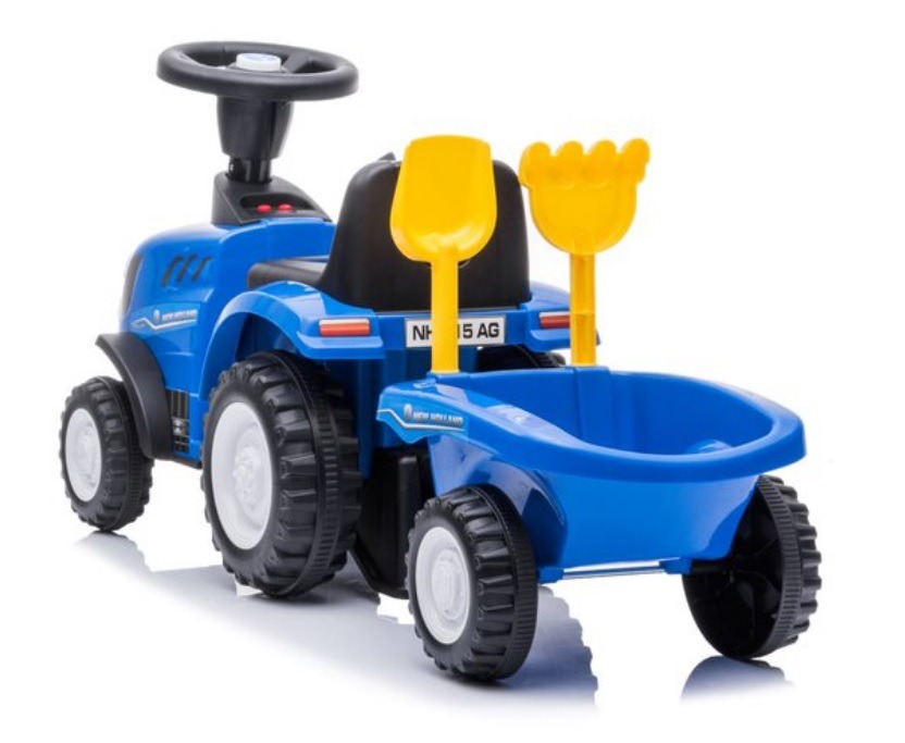 Traktor Gåbil med Tillbehör, Blå - 3