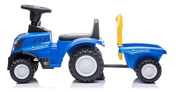 Traktor Gåbil med Tillbehör, Blå