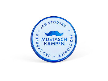 Generell rund mustaschpin 