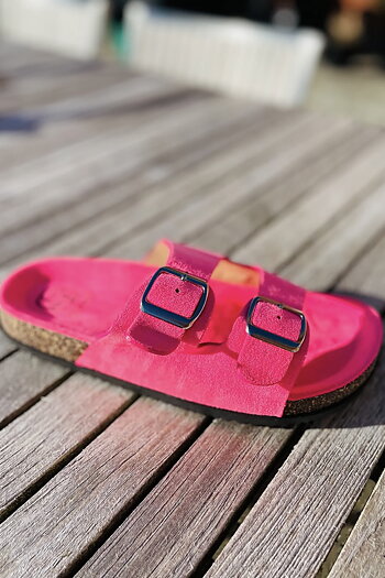 Qnuz - Lillian Sandal Raspberry