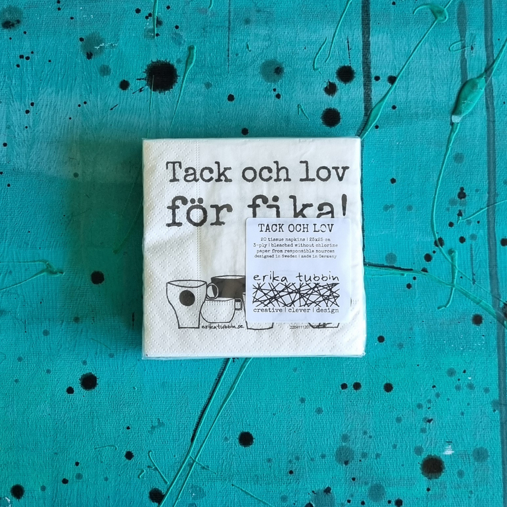coctail napkins TACK OCH LOV - 3