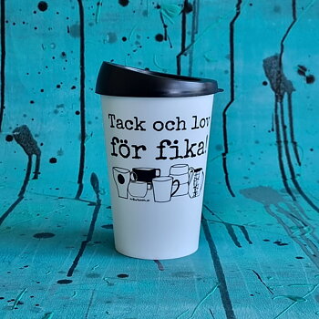 to go-mugg TACK OCH LOV