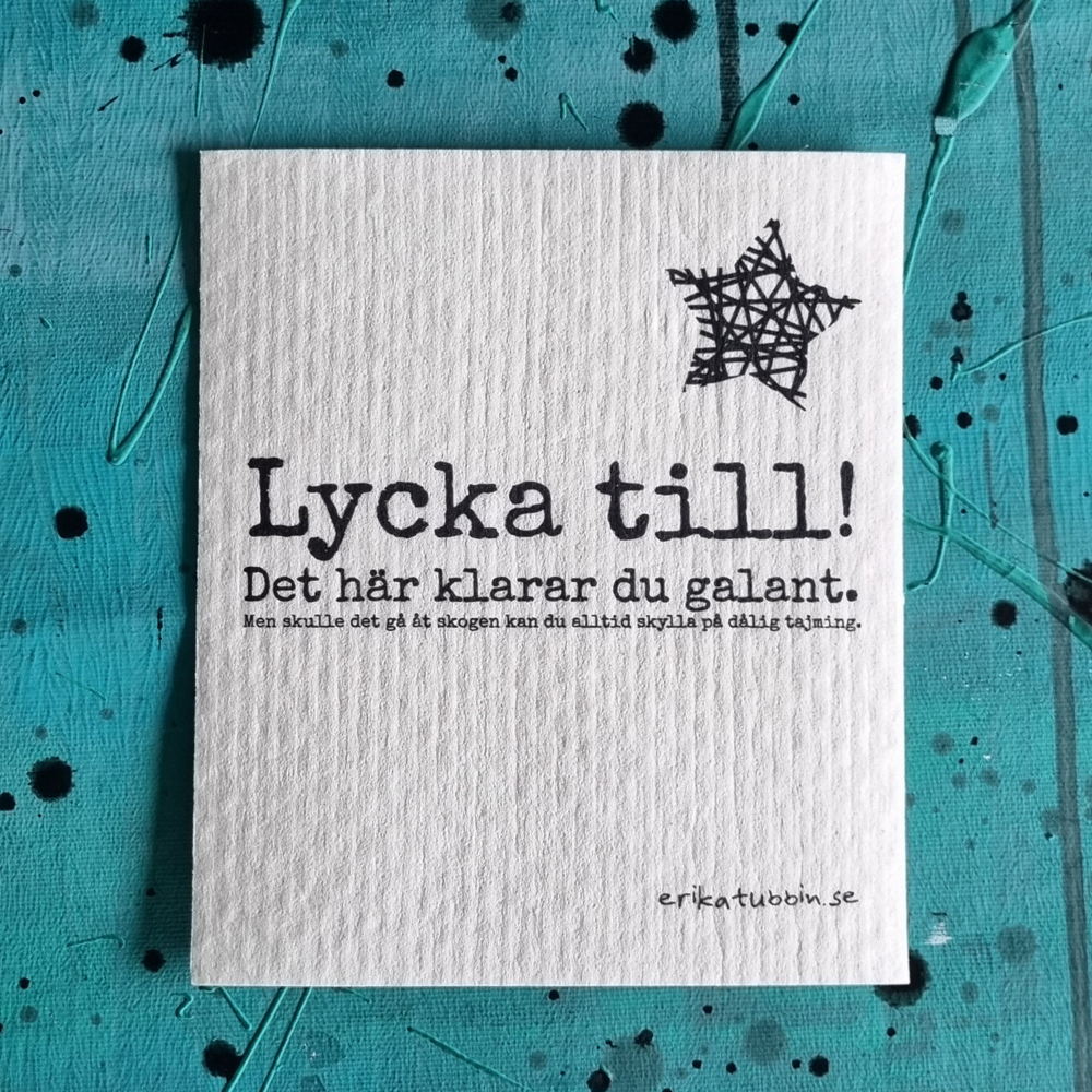 dishcloth LYCKA TILL