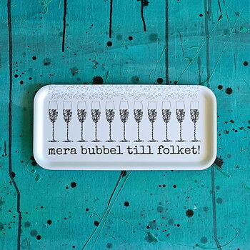 bricka MERA BUBBEL 32x15 cm