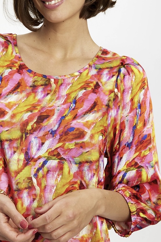  In Front - Maya Blouse Pink - 3
