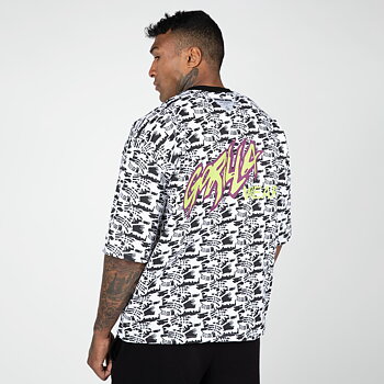 Legacy Oversized T-Shirt, white/black