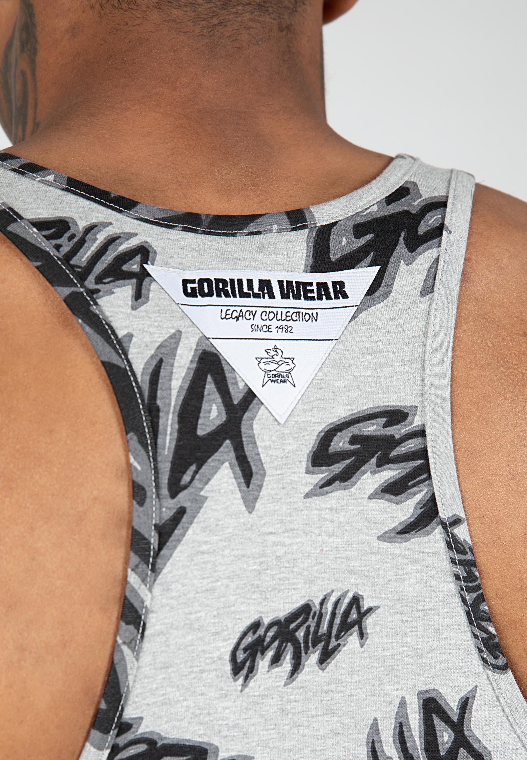 Legacy Tank Top, grey/black - 8