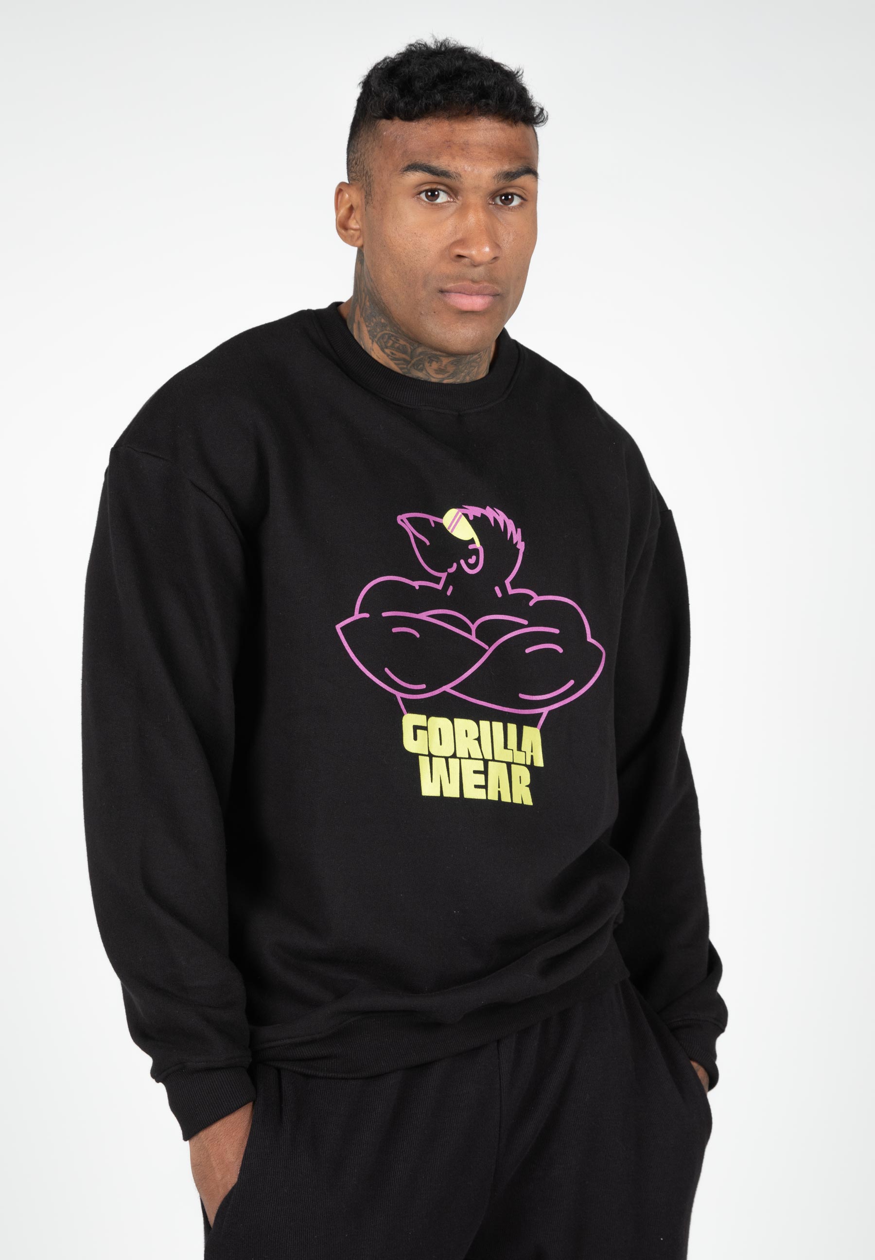 Legacy Oversized Sweatshirt, black - 4