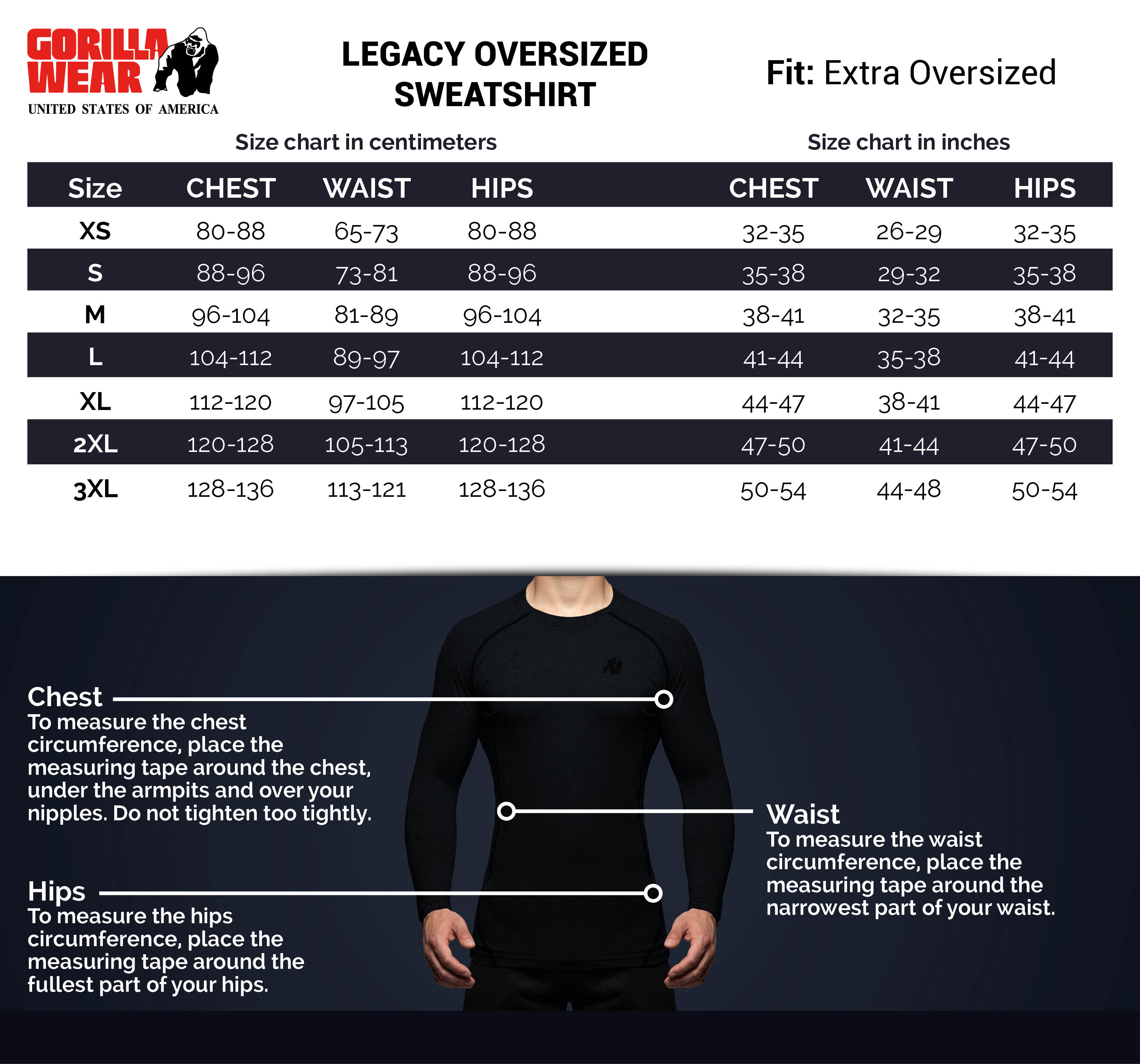 Legacy Oversized Sweatshirt, black - 3