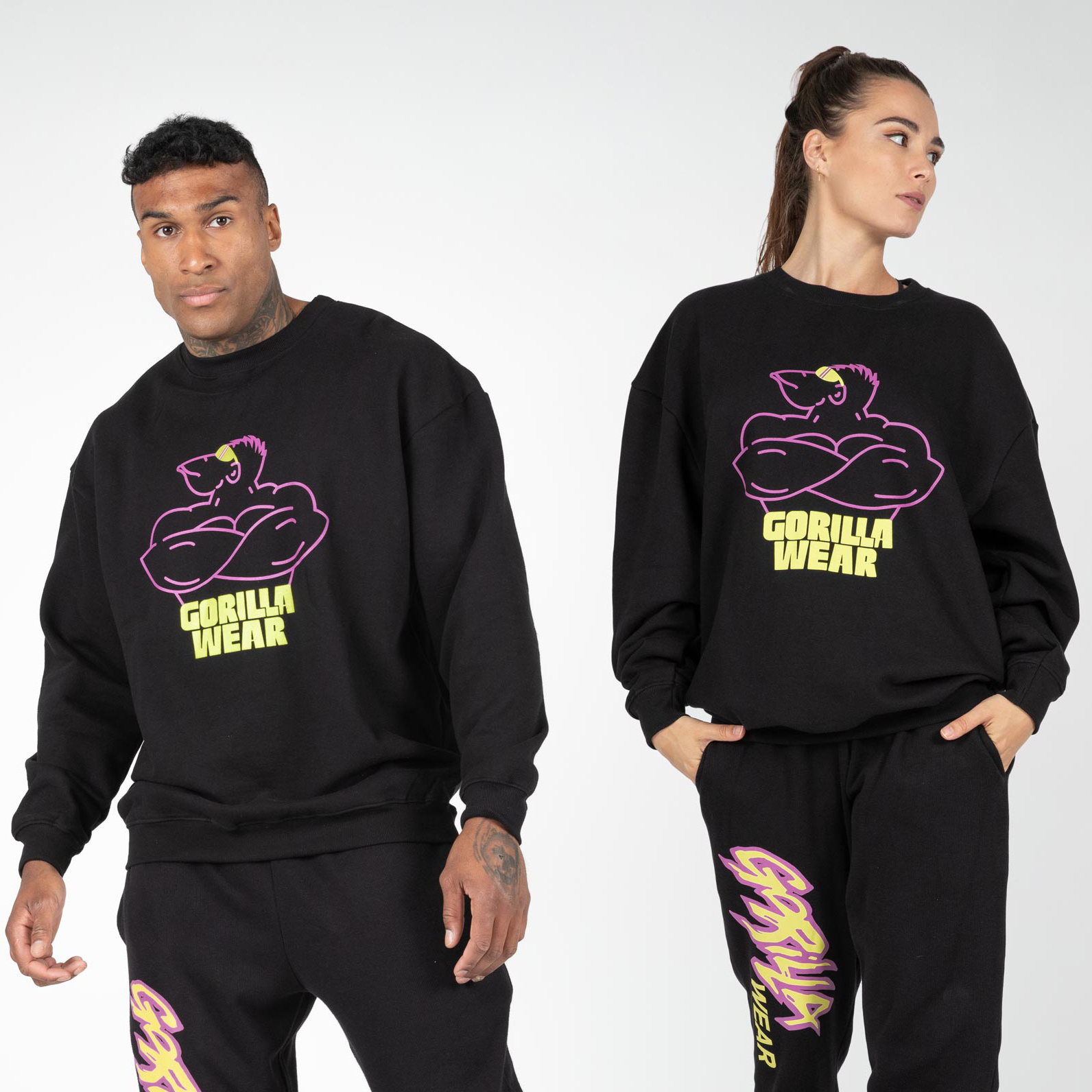 Legacy Oversized Sweatshirt, black