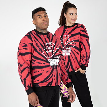 Legacy Oversized Sweatshirt, red/black