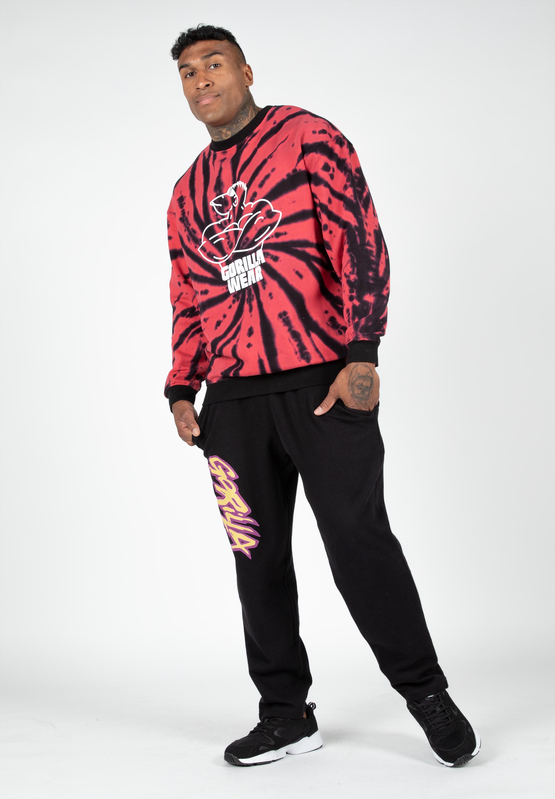 Legacy Oversized Sweatshirt, red/black - 8