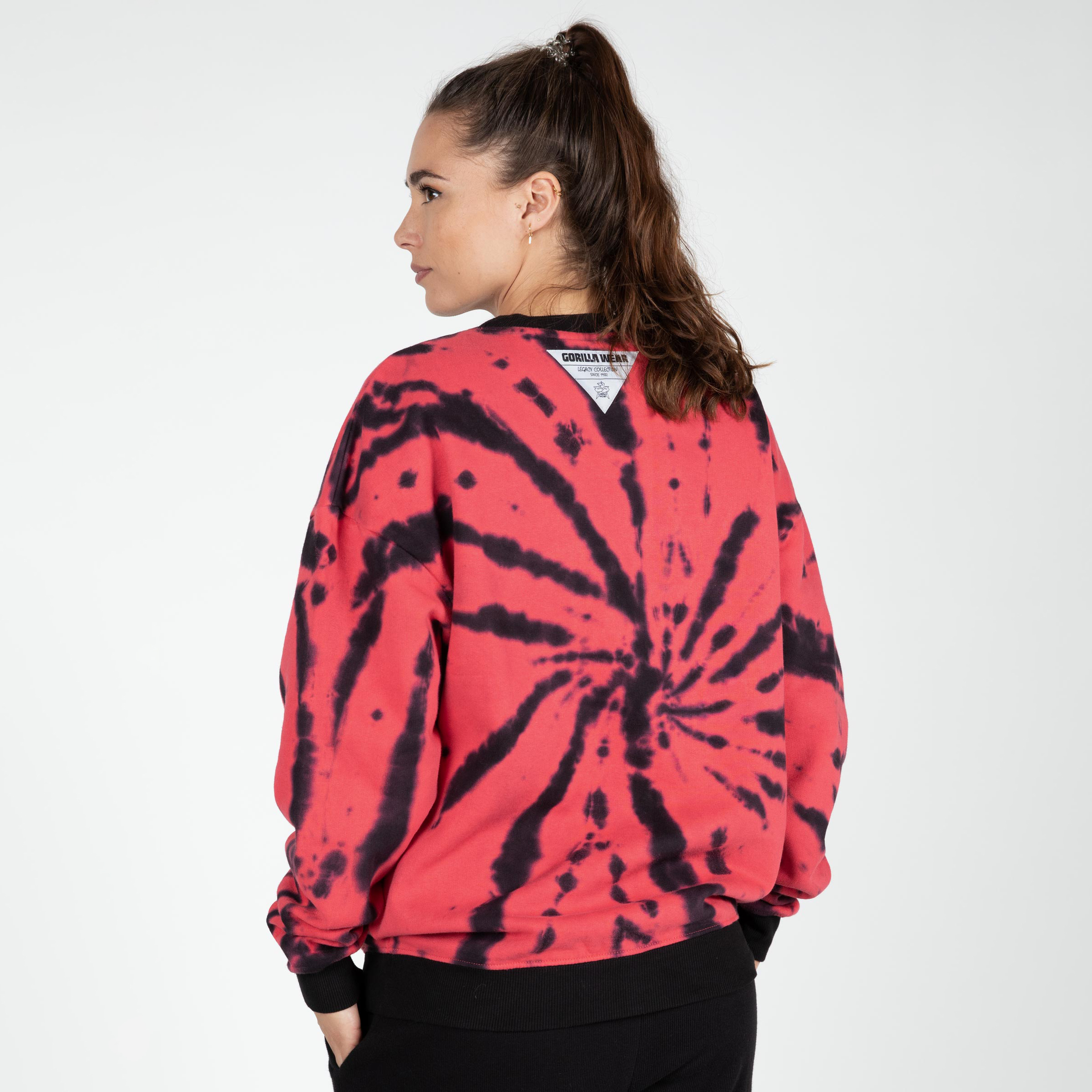 Legacy Oversized Sweatshirt, red/black - 2