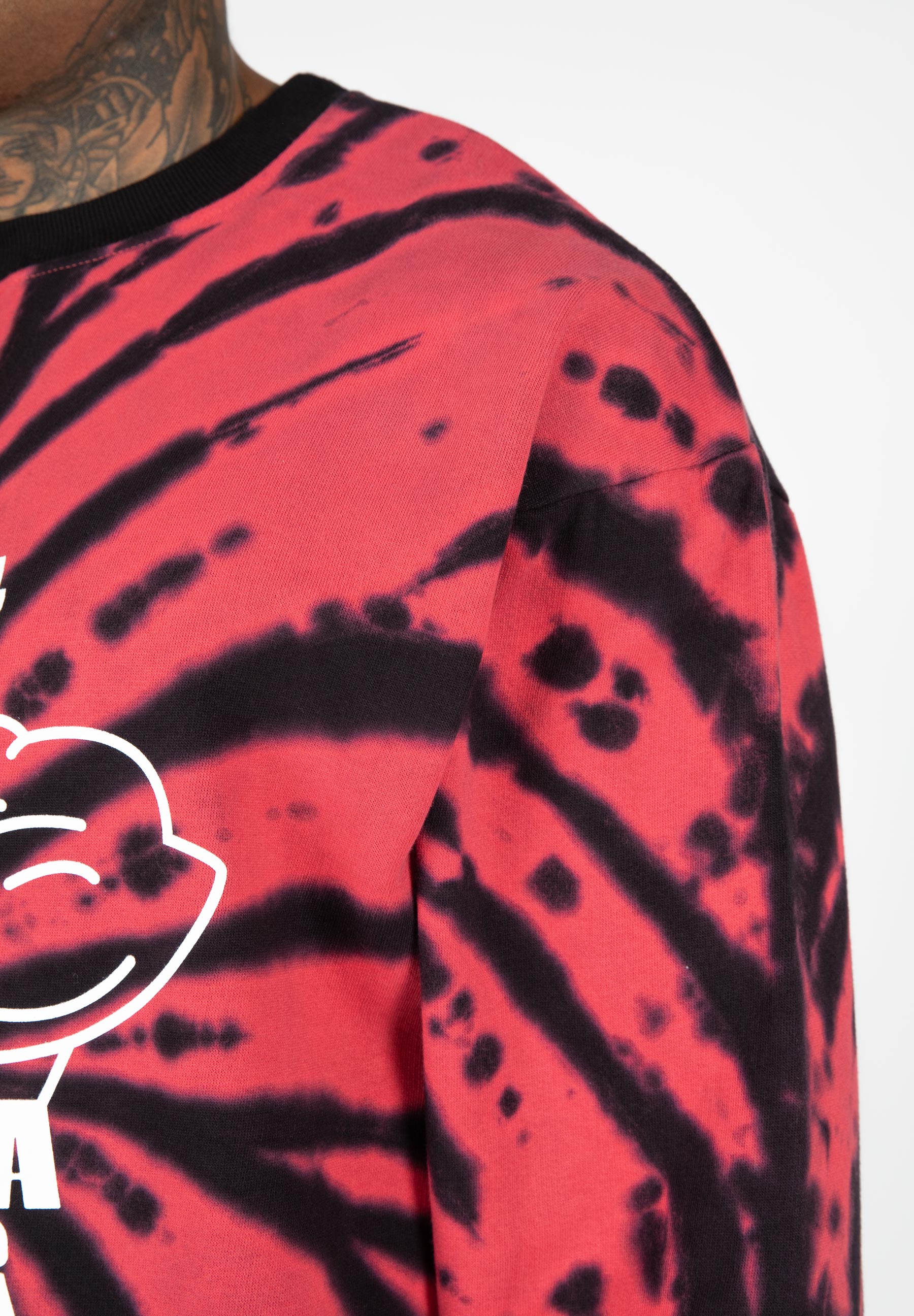 Legacy Oversized Sweatshirt, red/black - 10
