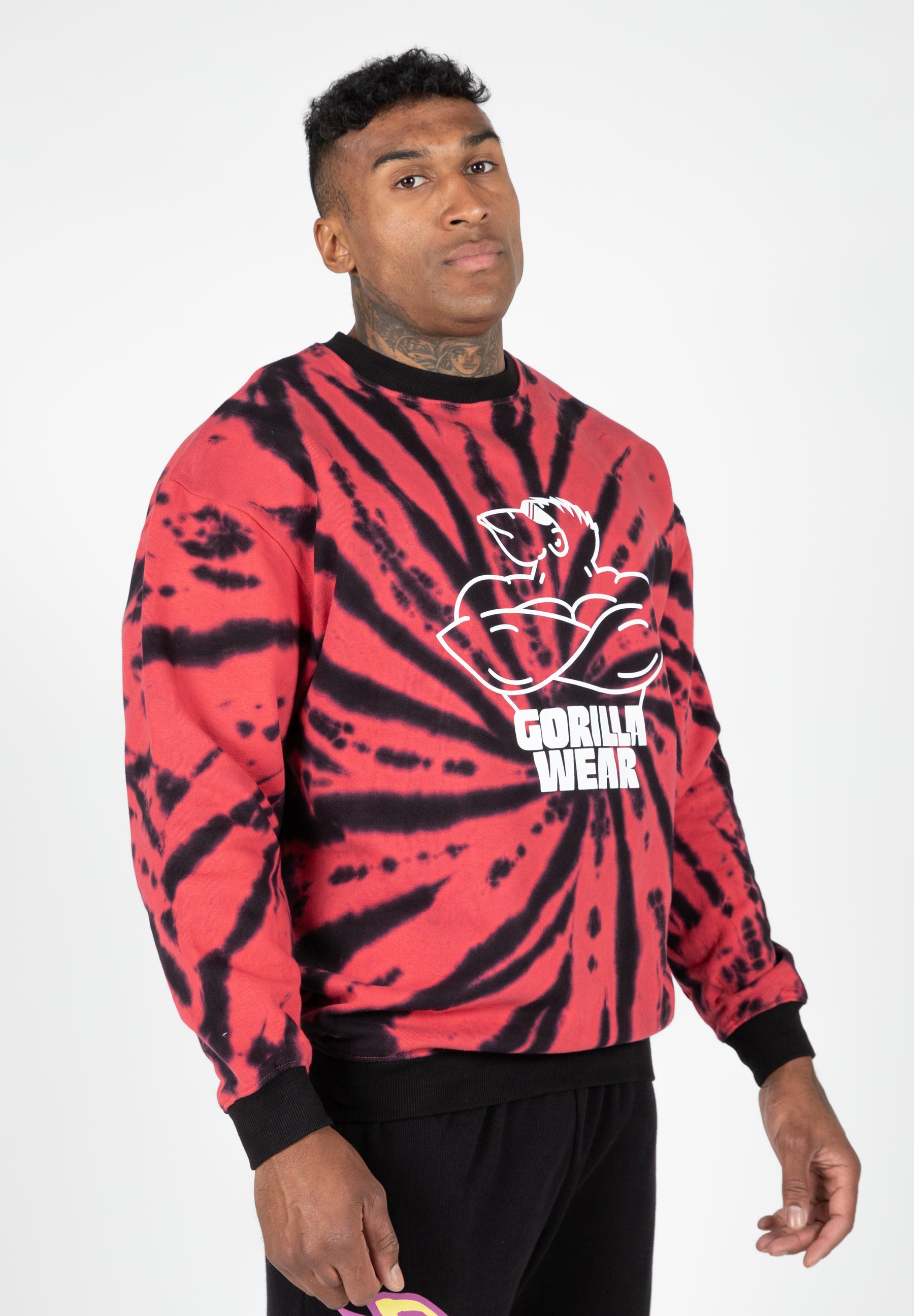 Legacy Oversized Sweatshirt, red/black - 4
