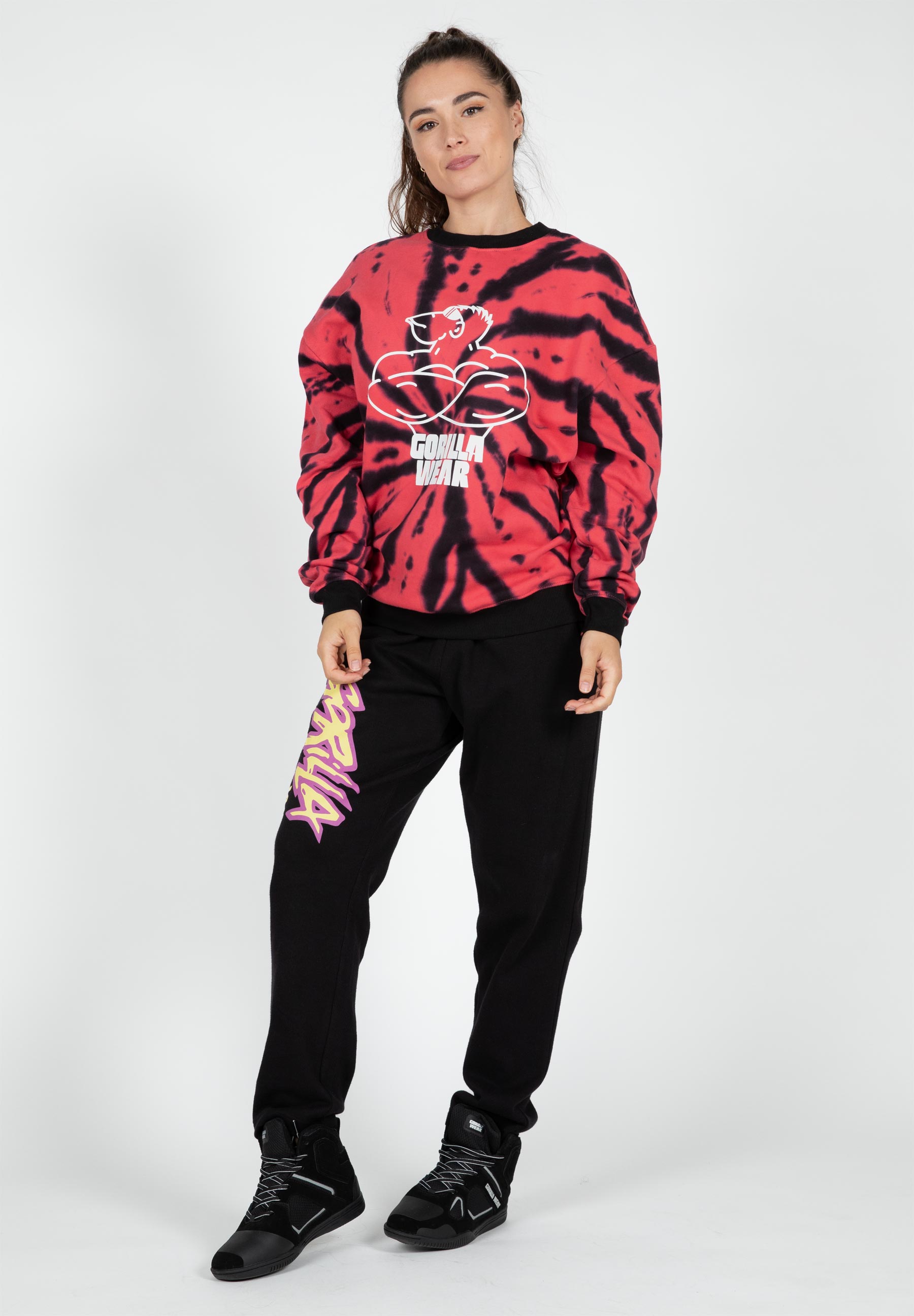 Legacy Oversized Sweatshirt, red/black - 5