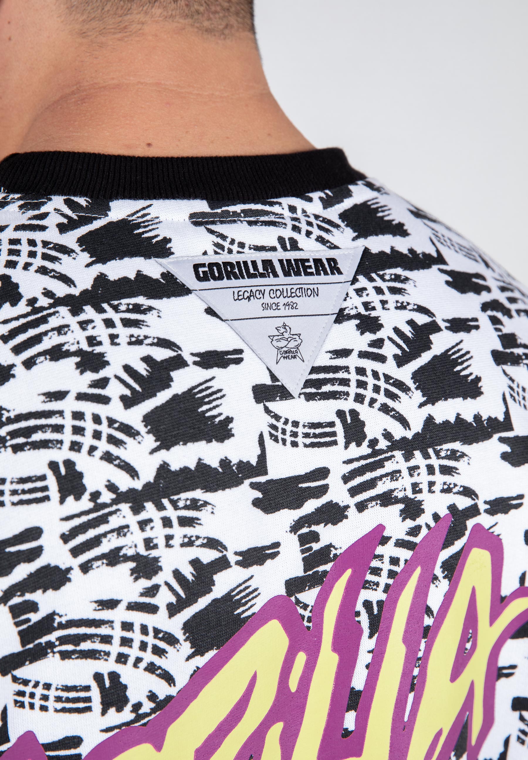 Legacy Oversized Sweatshirt, white/ black - 9