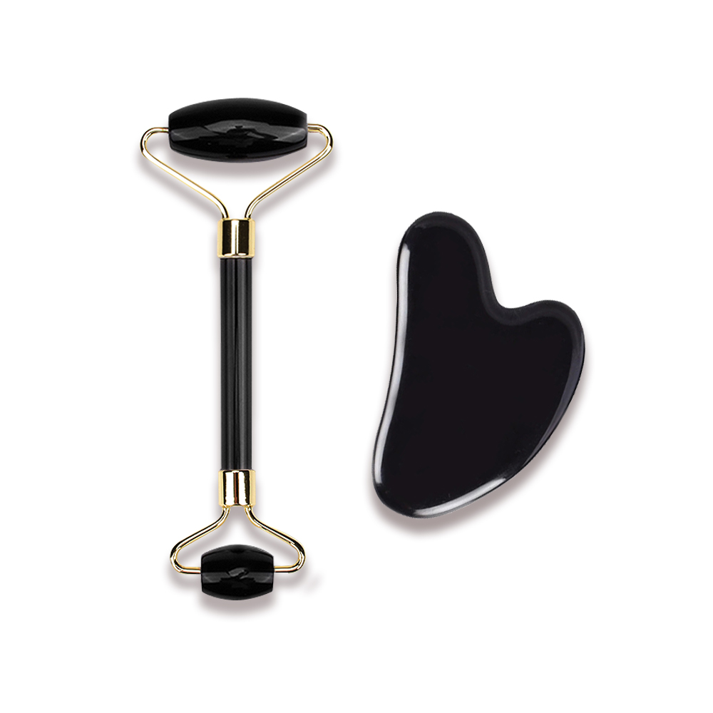 Gua Sha Massage Kit Advanced - Black