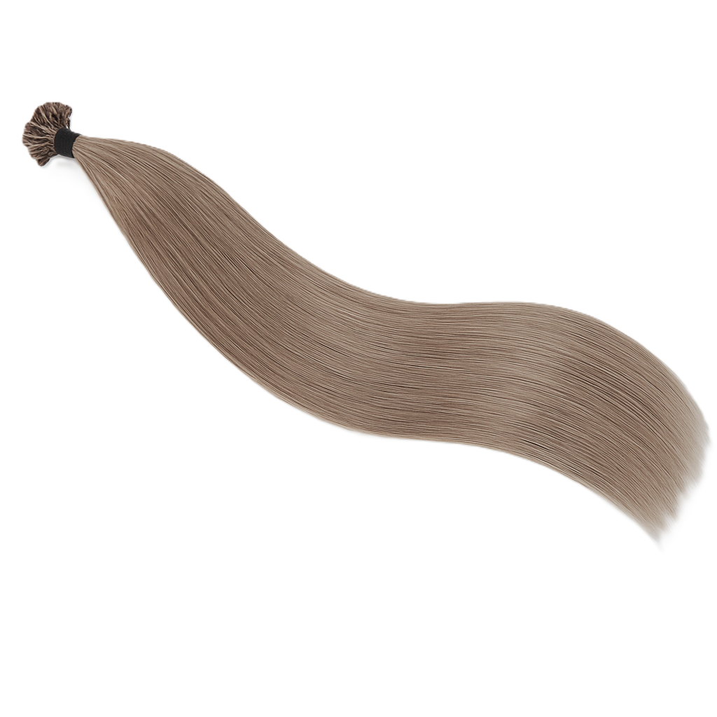 Russian Luxe Line - Keratin - 50 cm - Färg M8/60 (Cool Medium Dark Blonde/Pure Blonde FineMix) - 2