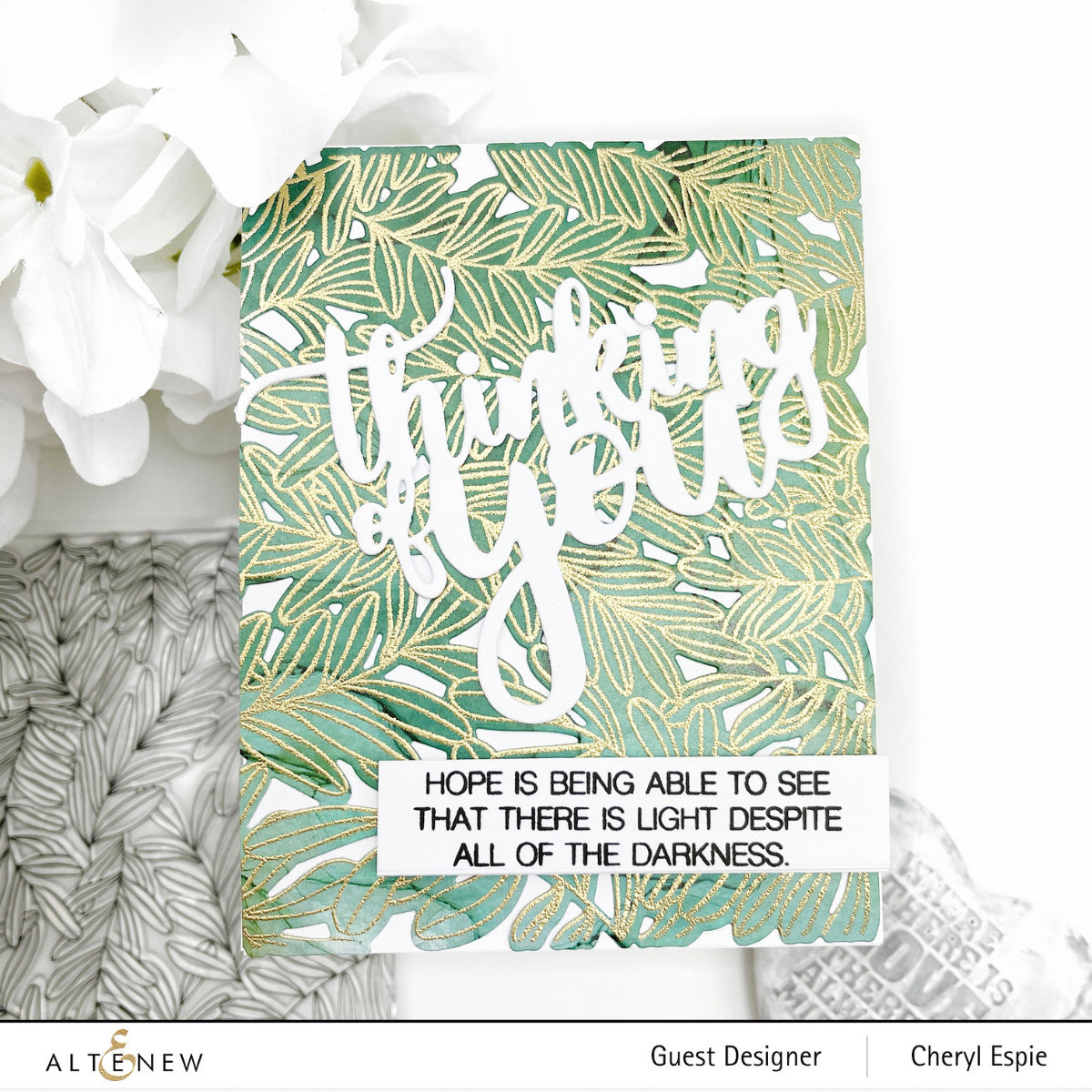 ALTENEW -Climbing Leaves Stamp Set - 11