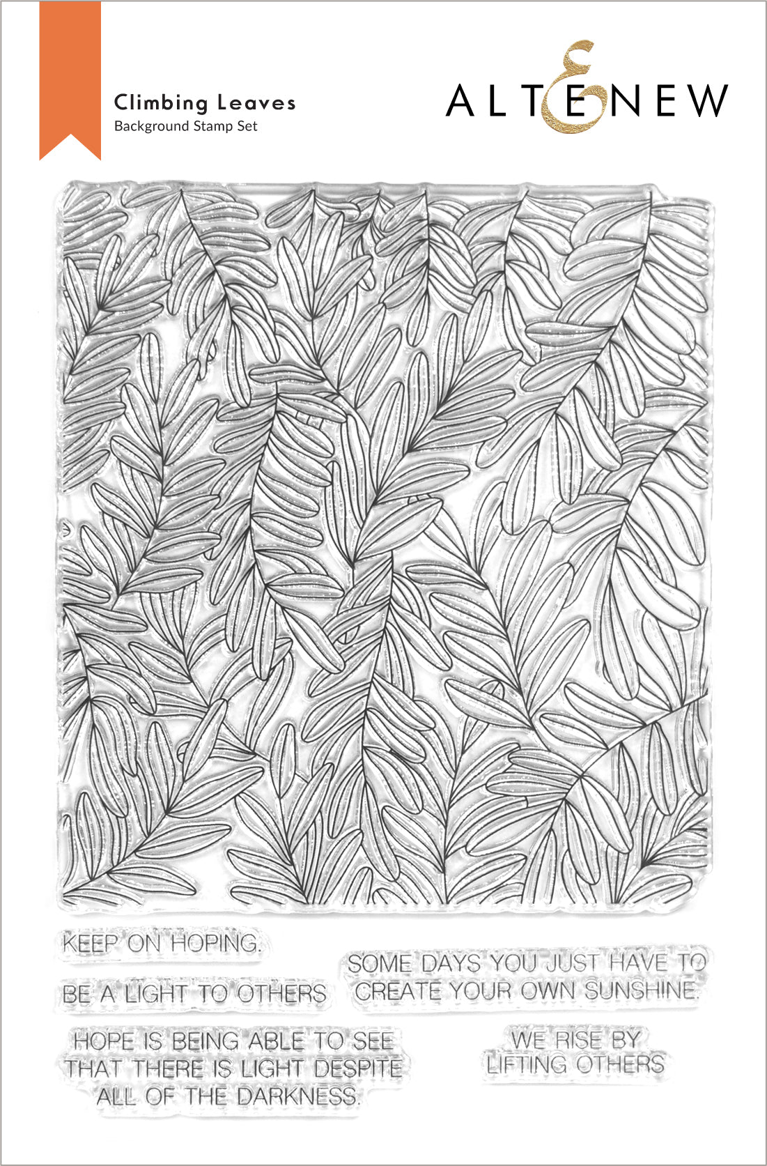 ALTENEW -Climbing Leaves Stamp Set