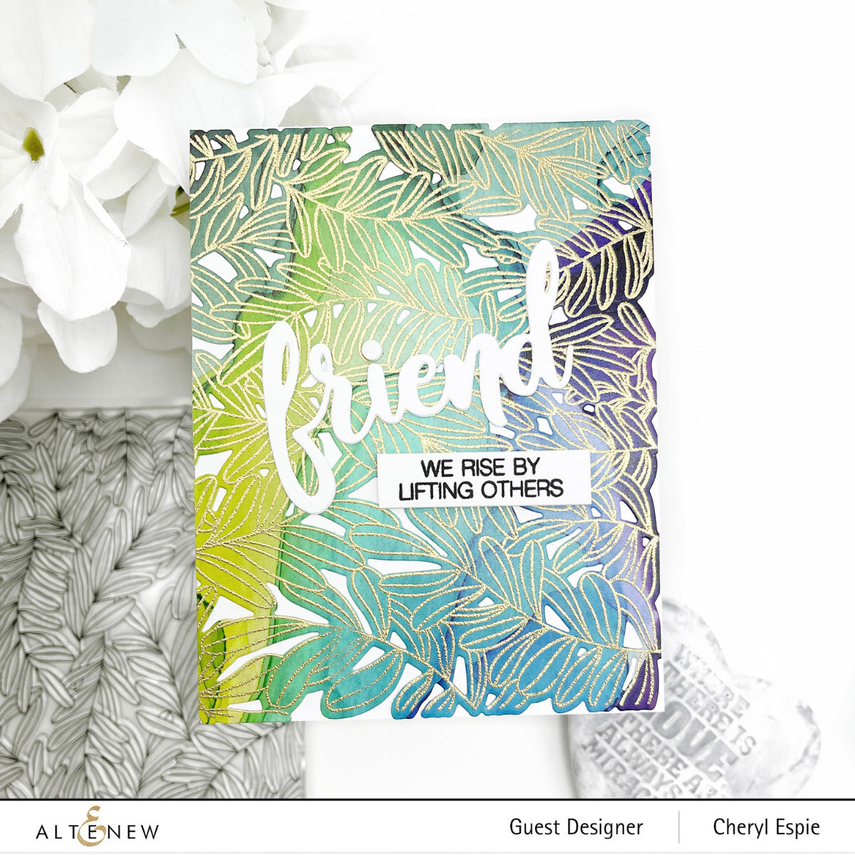 ALTENEW -Climbing Leaves Stamp Set - 10
