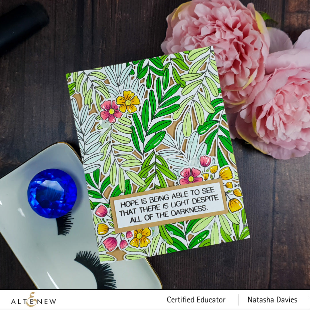 ALTENEW -Climbing Leaves Stamp Set - 3