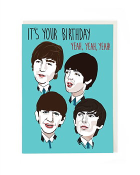 Modern Icons : Beatles - Kort med kuvert
