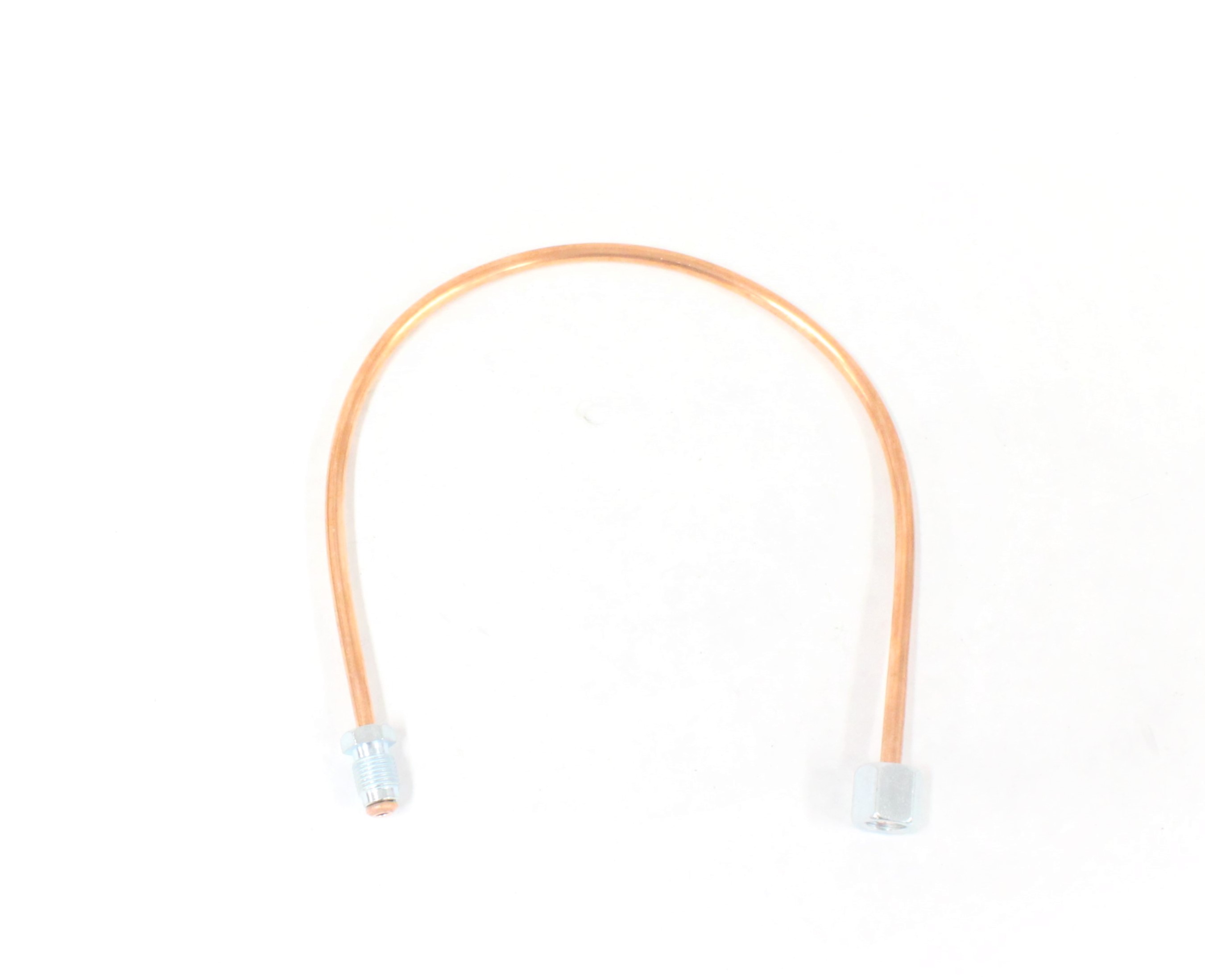 Brake line, fron left 240 1975-77 (bakre)
