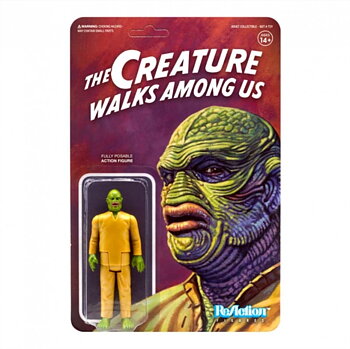 Samlarfigur: Universal Monsters Reaction Figure - The Creature Walks Among Us