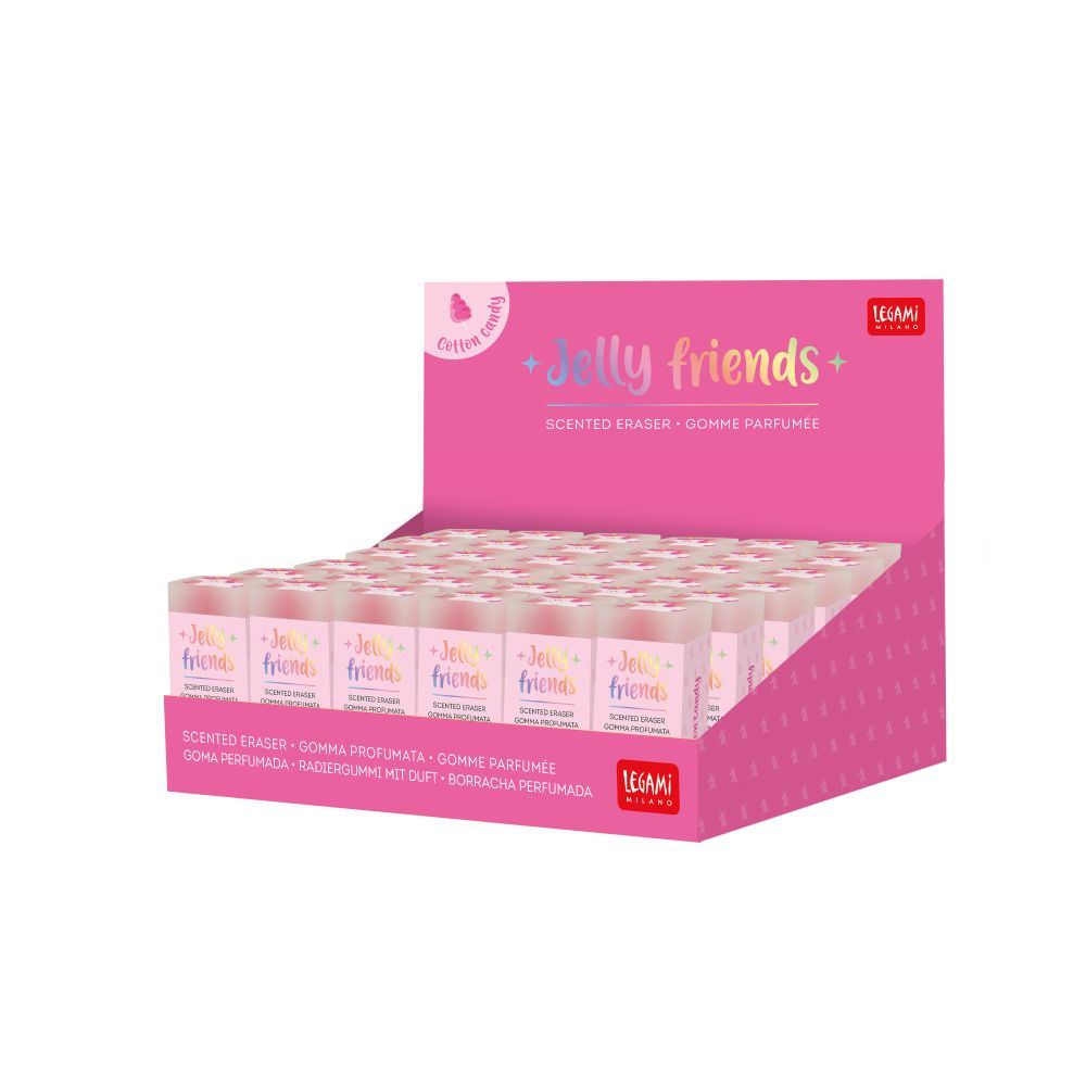 Jelly friends, duftende viskelæder, Unicorn - 2
