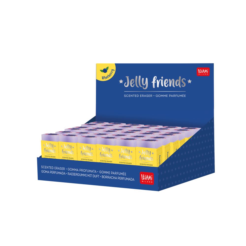 Jelly friends, duftende viskelæder, Space - 2