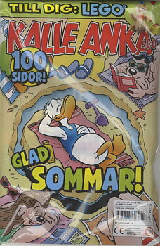 Kalle Anka & CO nr 27/28 2022, Glad Sommar! 100 sidor + LEGO creator