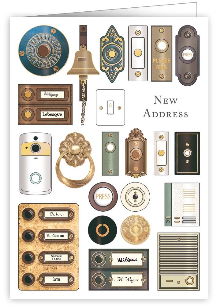 Doorbells, Greeting Card