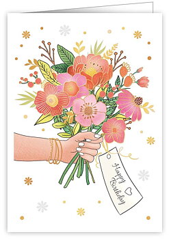Flower Bouquet, Greeting Card