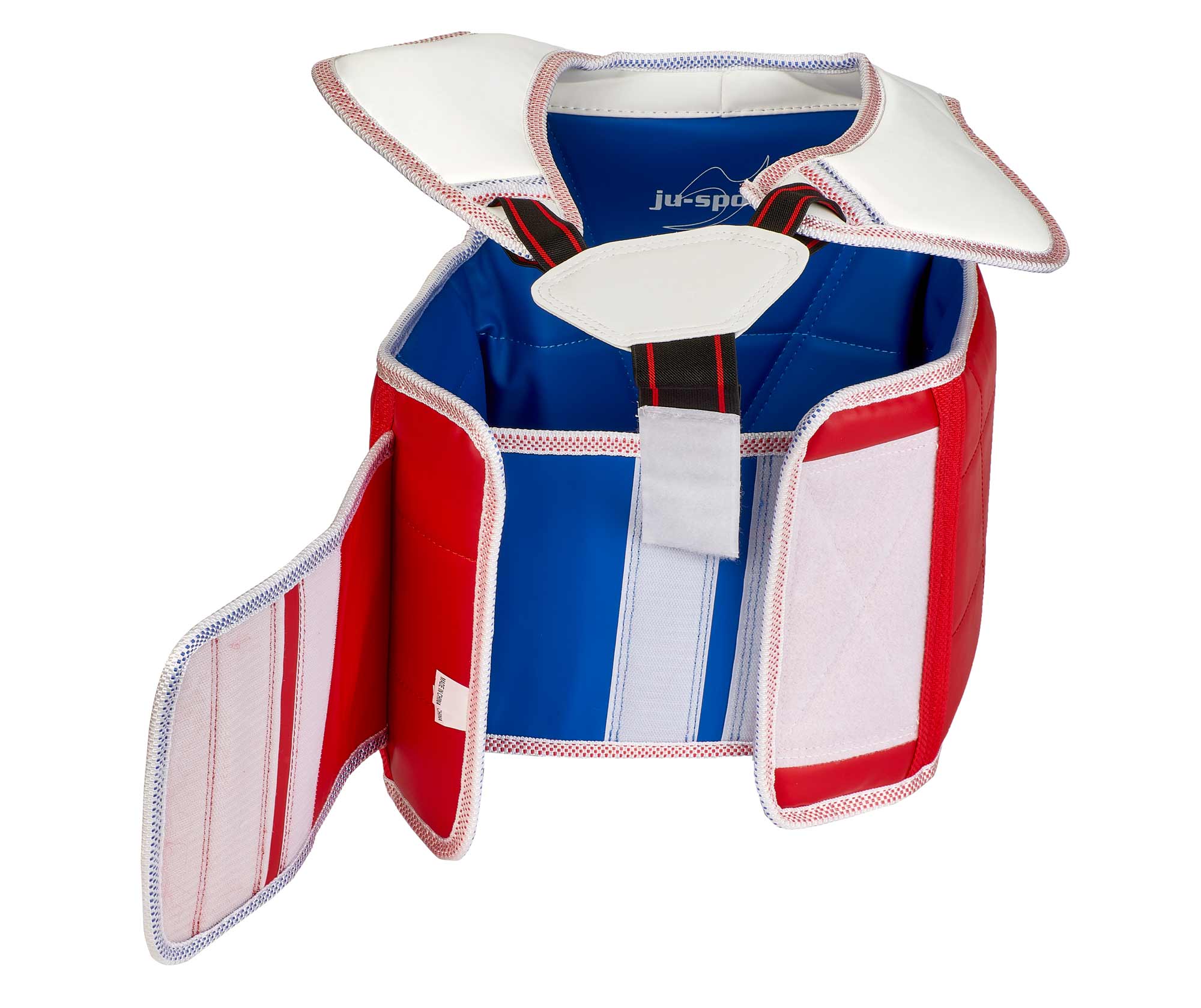 JU-Sport Chestprotector Pro style with shoulderguard Reversible,  Velcro - 4