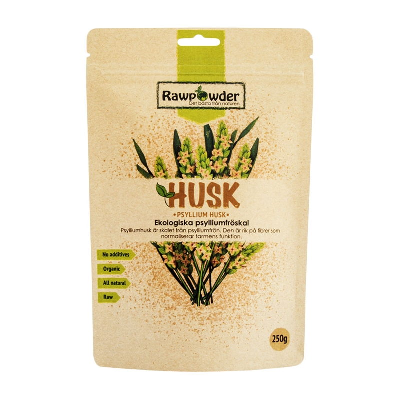 Psylliumfröskalpulver  eko 250g