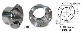 Moser 7400 Mopar lagerända