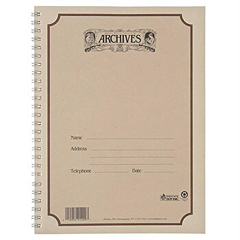 48 Pages 12 Stave Archives Spiral Bound Manuscript Paper Book