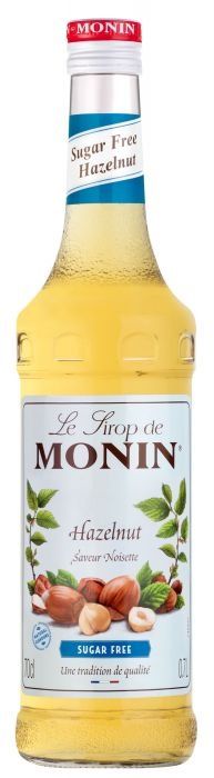 Monin Sockerfri Hasselnöt Syrup