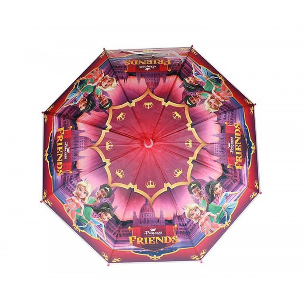 Princess FRIENDS Paraply 80cm - 2