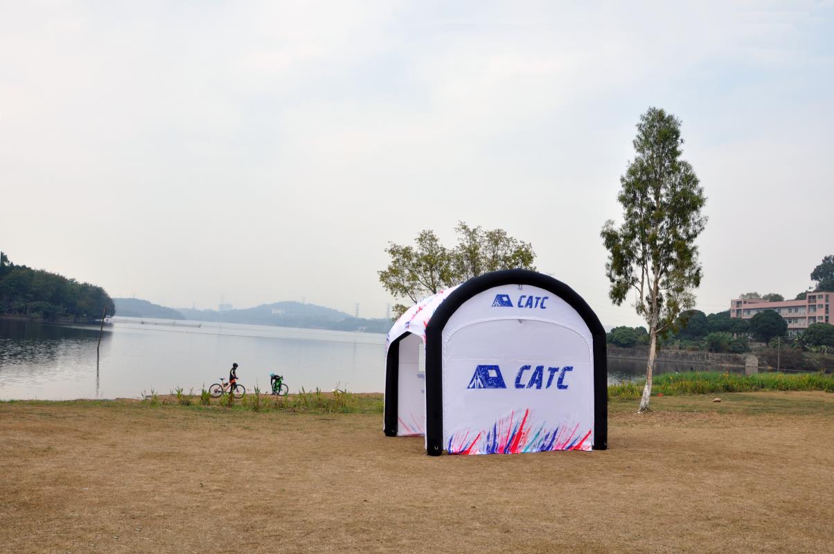 Inflatable tunnel tent Model： CN-3/4/5 - 3