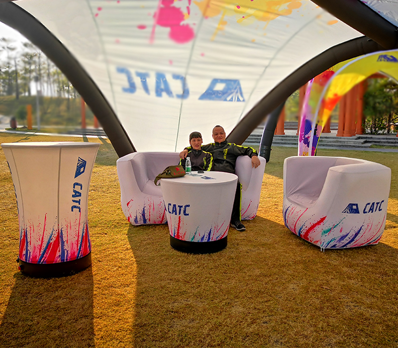 Inflatable sofa double Model： CFDF - 4