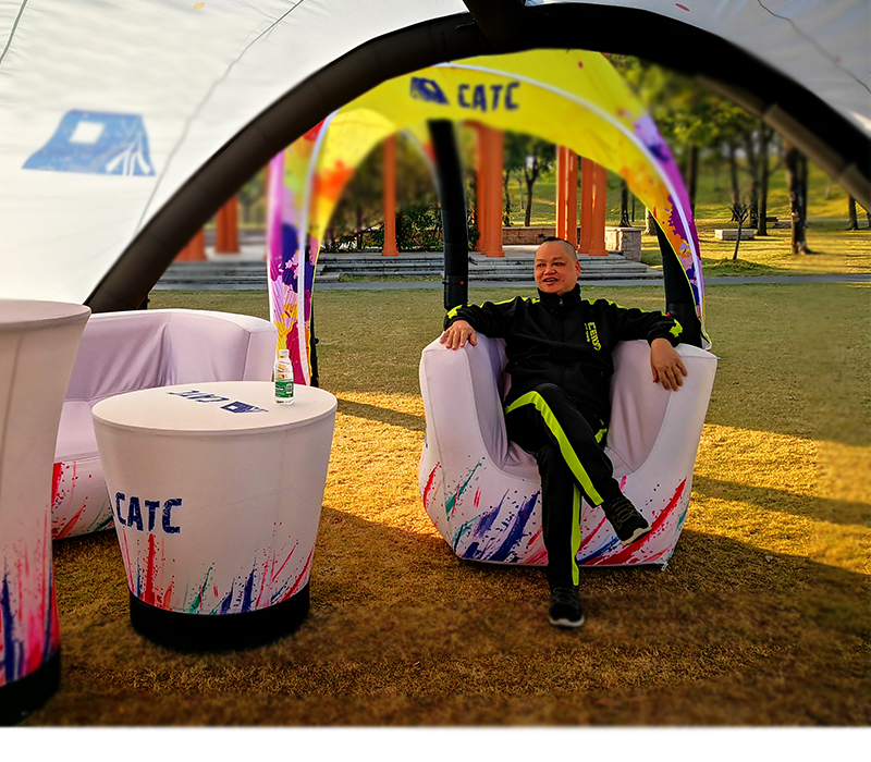Inflatable sofa single Model： CFSF
