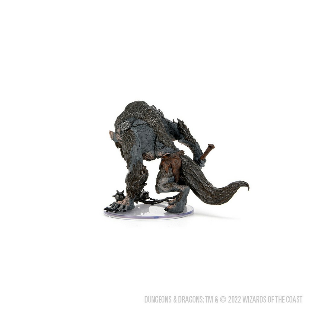 D&D Icons of the Realms Miniatures: Yeenoghu, The Beast of Butchery - 6