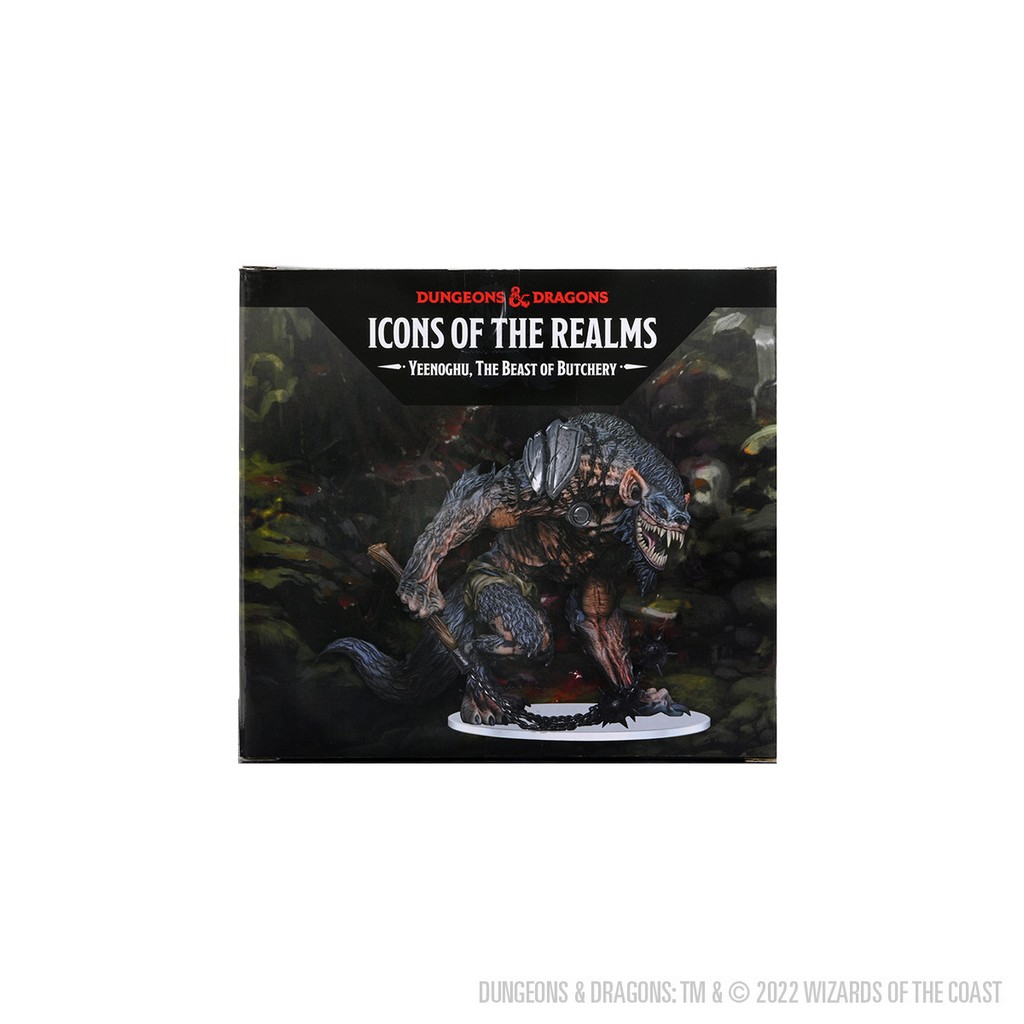 D&D Icons of the Realms Miniatures: Yeenoghu, The Beast of Butchery - 2
