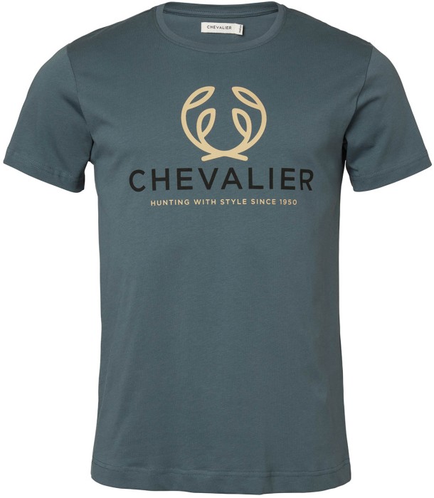 Chevalier Logo T-Shirt Stormy Blue