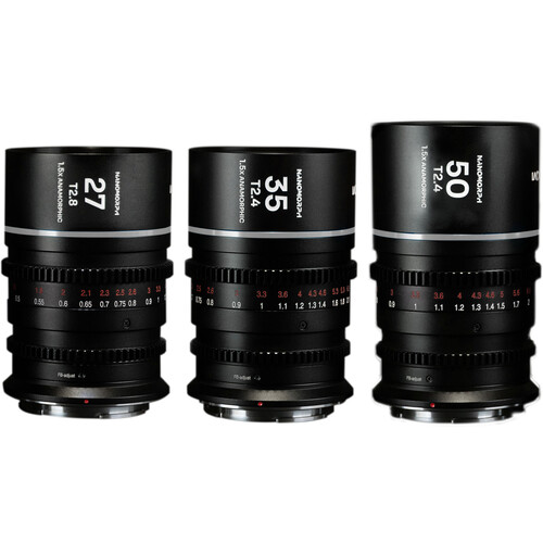 Laowa Nanomorph T2.4 1.5X S35 3-Lens Set – för filmskapare - 4