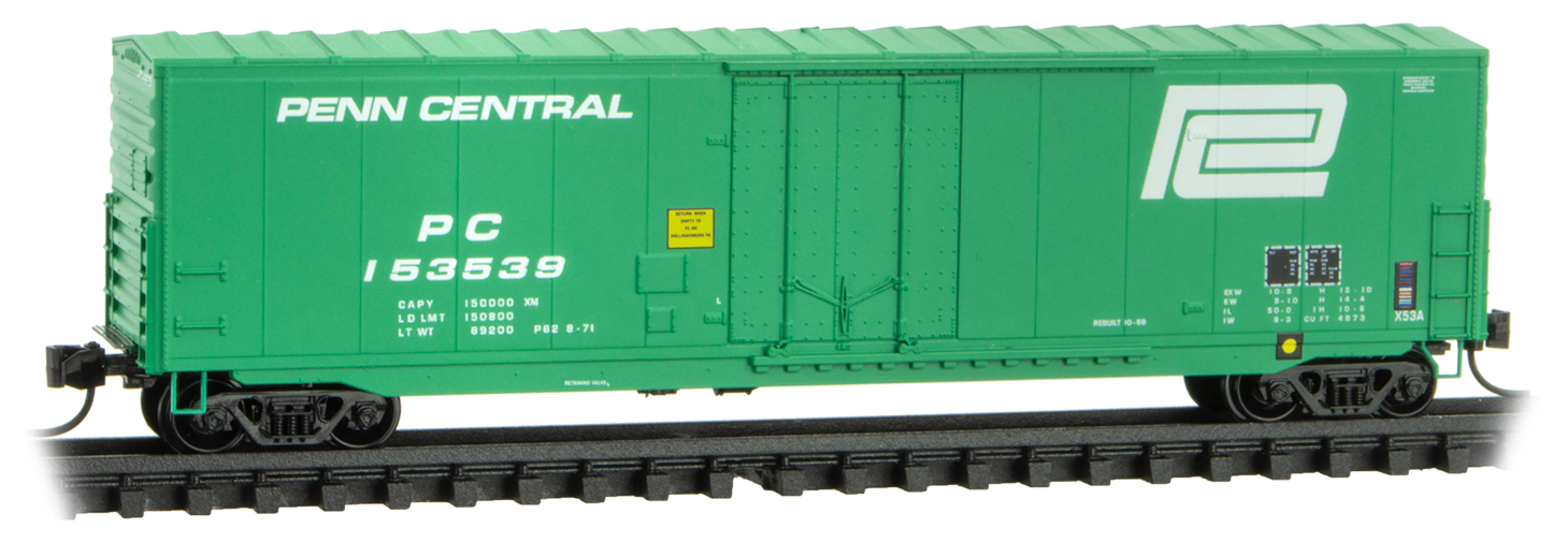 Standard 50" box car w/o roofwalk PC Rd: #153539