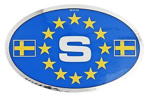 Bumper Sticker Sweden Europe